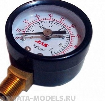 1801 Манометр,  0-7 кг/см2
