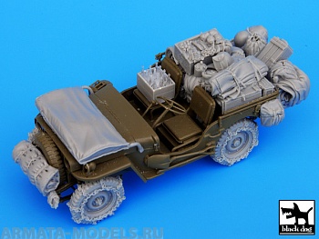 BDT35044 1/35 US JEEP Big accessories set (TAM)