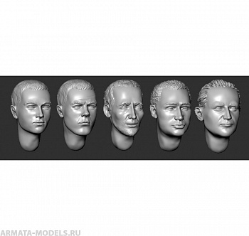 ARM356112 Головы (с волосами) №26