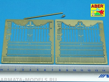 ABR-35-D-15  Дополнения для  Fence type A для  1/35