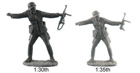 FL35049 US 25th Infantry Division Standing with M-60 First Legion