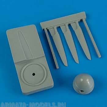 QB48447  1/48 Hurric. Mk.I rotol pr.&Spitfire spinner (ITA)