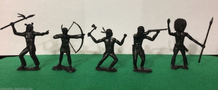 OG-79 Набор фигурок Индейцы  Огонёк