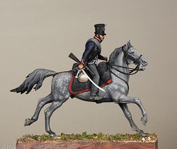 5436SOGA Prussian hussar. 1808-1815 year.