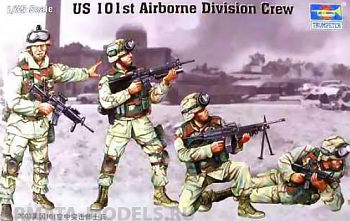 00410P US 101st Airborne Division Crew