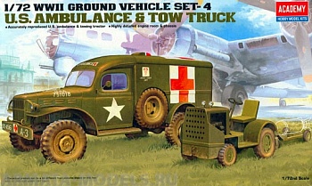 13403 Санитарный автомобиль и аэродромный тягач