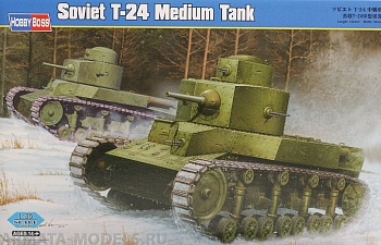 82493 	Танк Soviet T-24 Medium Tank