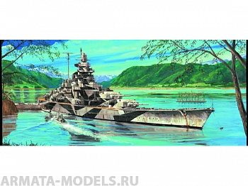 05712P Battleship-Germany Tirpitz 1943