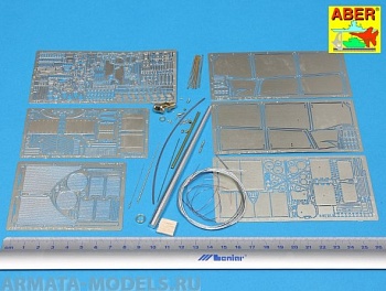 ABR-35-K11  Дополнения для  King Tiger Porsche для Dragon 1/35