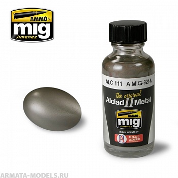 AMIG8214 Ammo Mig Металлик серии Alclad II Магний ALC111 MAGNESIUM