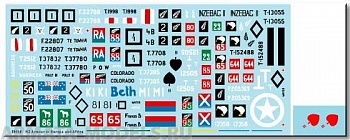 35058BIS Декаль NZ Armour in Europe and Africa