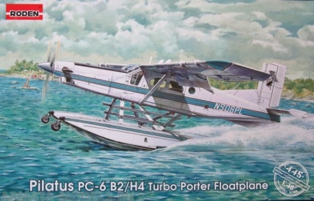 Rod445 Самолёт Pilatus  PC-6 B2/H4 Turbo Porter Floatplane Roden