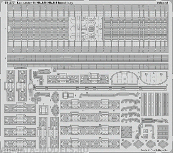 72577ED  Lancaster B Mk.I/B Mk.III bomb bay (for Airfix kit) 1/72