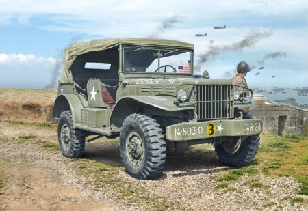 0228ИТ Командирский автомобиль Dodge WC-56/57 Italeri