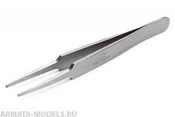 74109T Пинцет прямой с закругленными концами