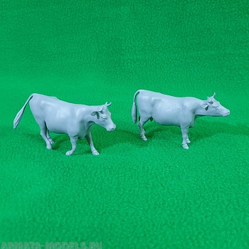 6008 коровы набор 2 шт масштаб 1:35