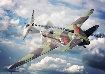 BRP72021 Самолет Yak-1