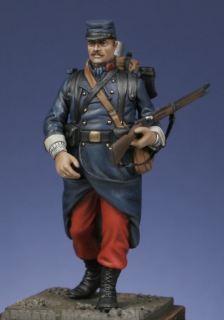 GG12 Fantassin Francais 1914 Metal Modeles