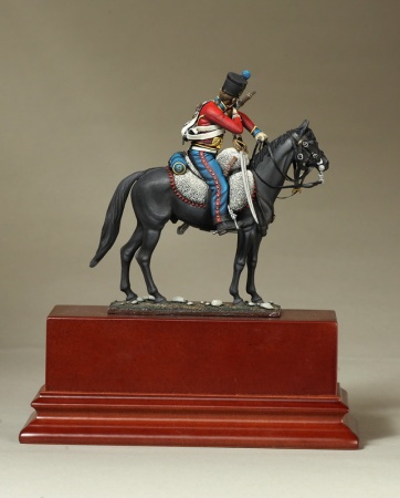 5424SOGA French hussar. Firefight at outposts. SOGA Miniatures