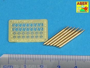 ABR-1:350-L-61  Дополнения для  Set of 6 German torpedoes 53,3cm G7 для  1/350