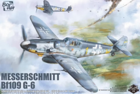 BF001 Самолет BF109 G6 BORDER MODELS