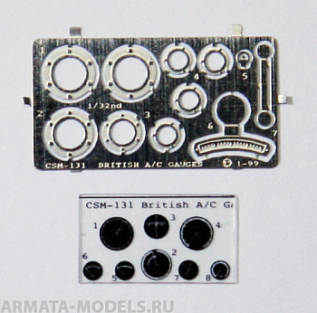 A32-131 British Gauge Set