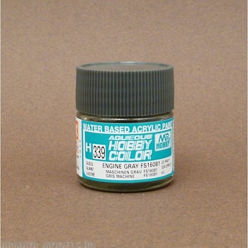 H339 Краска 10мл  ENGINE GRAY FS16081