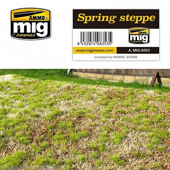 AMIG8353 Ammo Mig Основание для диорамы SPRING STEPPE