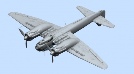 48233 Ju 88A-4, Германский бомбардировщик ІІ МВ ICM