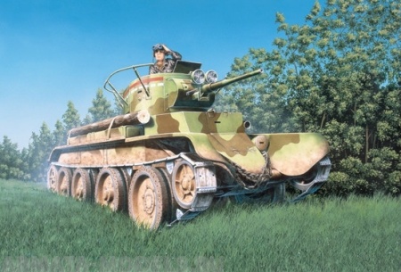 ЕЕ35110 БТ-7 обр.1935 командирский легкий танк Восточный экспресс