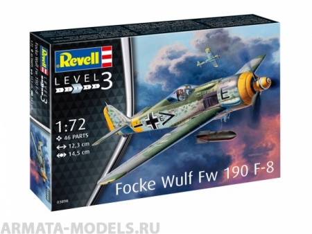 03898 Истребитель Focke Wulf Fw190 F-8 Revell