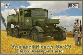 IBG72077 Грузовик Scammell Pioneer SV/2S Heavy Breakdown Tractor (IBG models) 1/72