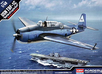 12340  Игрушка  авиация  USN TBF-1C "Battle of Leyte Gulf"