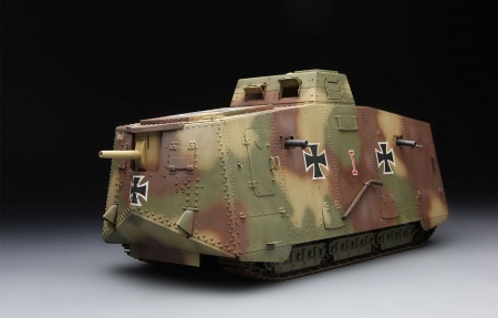 TS-017 German A7V Tank (Krupp) Meng