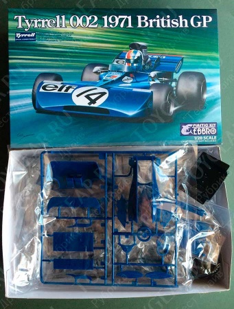 20008EBB Tyrrell 002 British GP 1971 EBBRO