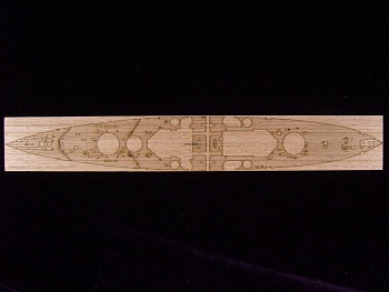 AW20063 Деревянная палуба для HMS Prince of wales