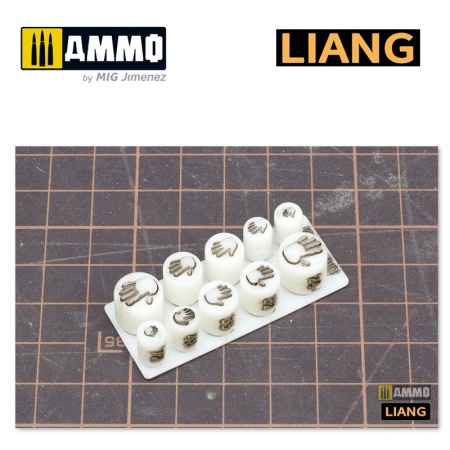 LIANG-0404 Набор штампов 3D-print Model Handprint Tools