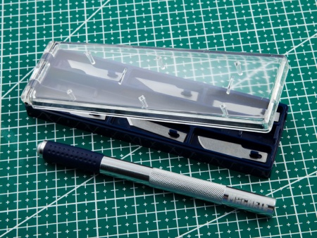 0609MCH Модельный нож: 6 профильных лезвий