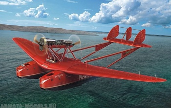 DW72015 Летающая лодка Савойя-Маркетти S.55 рекордные полеты