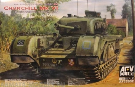 AF35S52 Танк Churсhill MK VI/75mm AFV CLUB