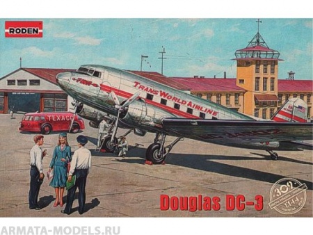 Rod309 Самолёт Douglas DC-3 Roden