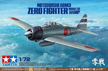 60784T Mitsubishi A6M3 Zero Fighter