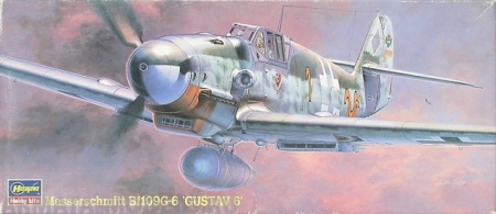 51317 Самолет  BF109G-6 Hasegawa