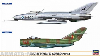 00950 Самолет MiG-21F-13  MiG-17F COMBO