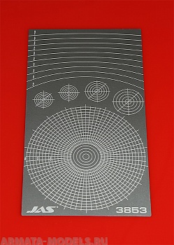 3853J Трафарет для вырезания кругов