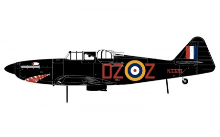 A02069 САМОЛЕТ Boulton Paul Defiant Mk.1 Airfix