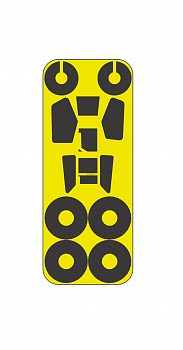 AM72112 Маска окрасочная для Ми-28 Звезда