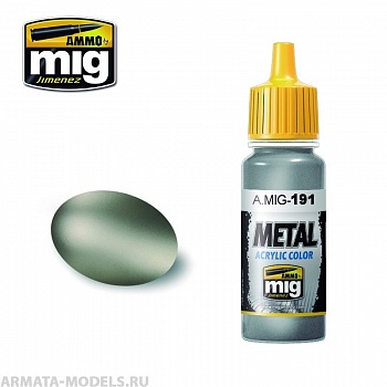 AMIG0191 Ammo Mig Акриловая краска STEEL 17 мл