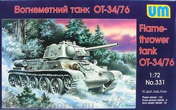 Flame-throwing tank T-34/76